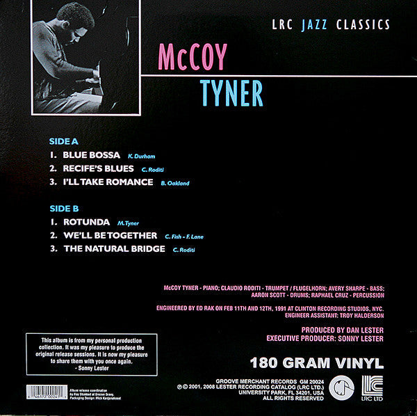 Master Release: Blue Bossa by McCoy Tyner