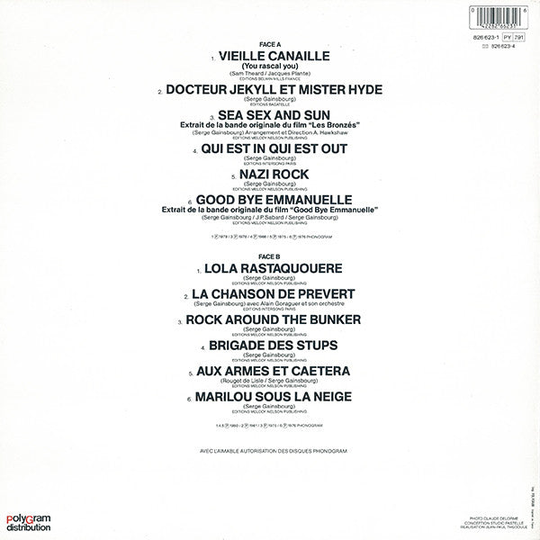 Master Release: Serge Gainsbourg Volume 2 by Serge Gainsbourg