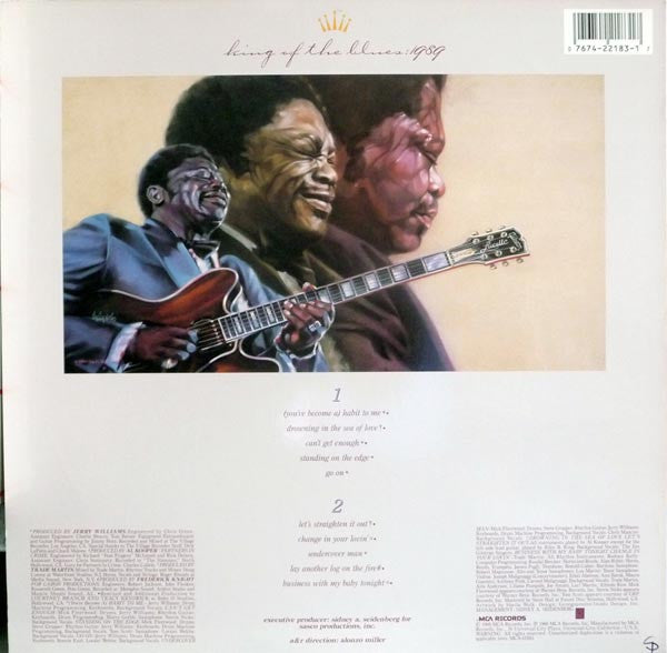Release: King Of The Blues: 1989-Vinyl-US-1988-MCA-42183-2835953
