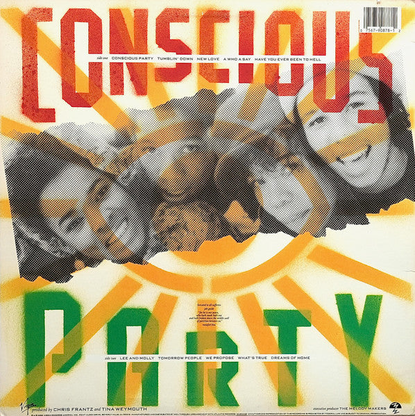 Release: Conscious Party-Vinyl-US-1988-1-90878, 7 90878-1-1143567