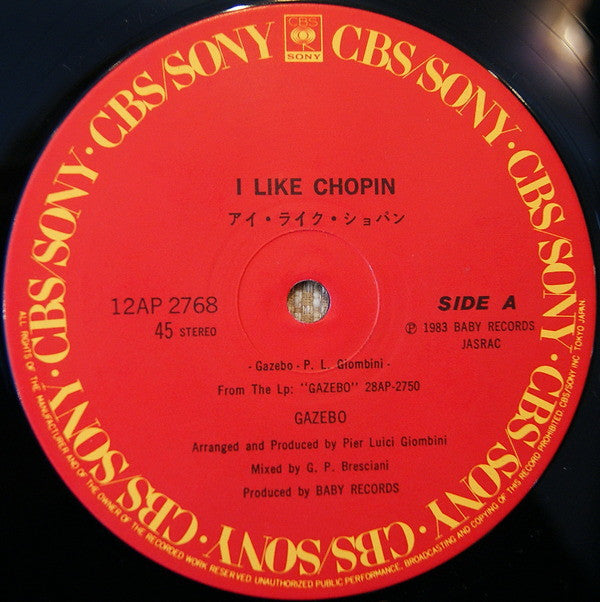 Release: I Like Chopin-Vinyl-Japan-1983-12AP 2768-2081472