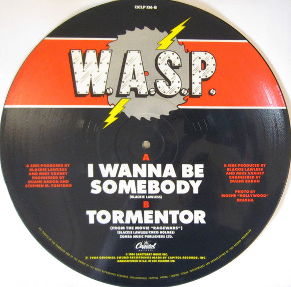Master Release: I Wanna Be Somebody by W.A.S.P.