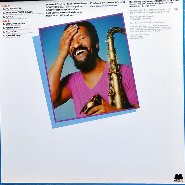 Master Release: No Problem by Sonny Rollins