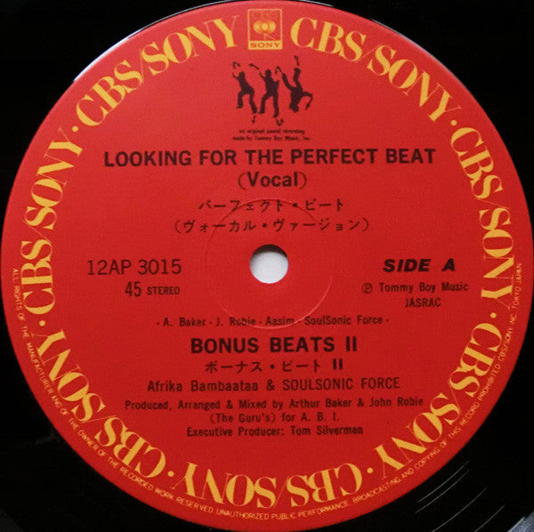 Master Release: Looking For The Perfect Beat by Afrika Bambaataa & Soulsonic Force