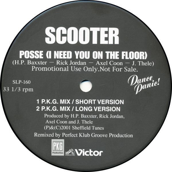 Release: Posse (I Need You On The Floor)-Vinyl-Japan-2001-SLP-160-2971084
