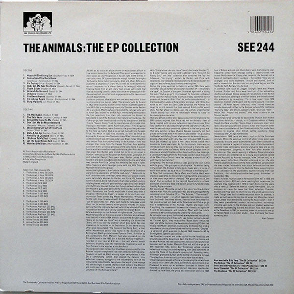 Release: The EP Collection-Vinyl-UK-1988-SEE 244-2189549