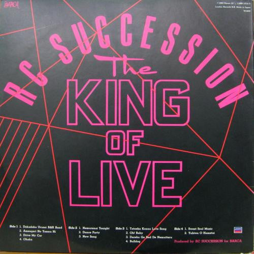 Release: The King Of Live-Vinyl-Japan-1983-L38N-1014/5-1864686
