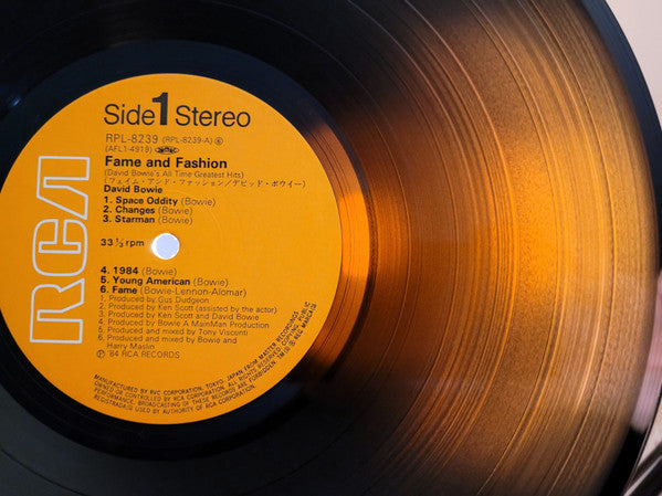 Fame And Fashion (David Bowie's All Time Greatest Hits)