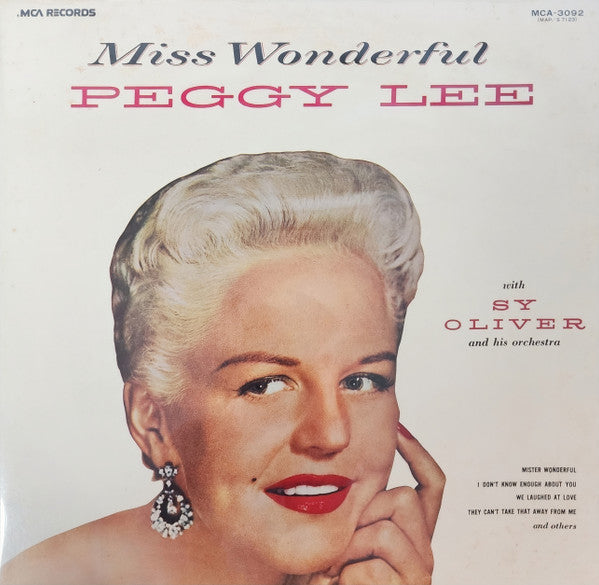 Master Release: Miss Wonderful by Peggy Lee
