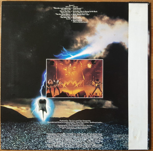 Master Release: Thunder And Lightning by Thin Lizzy