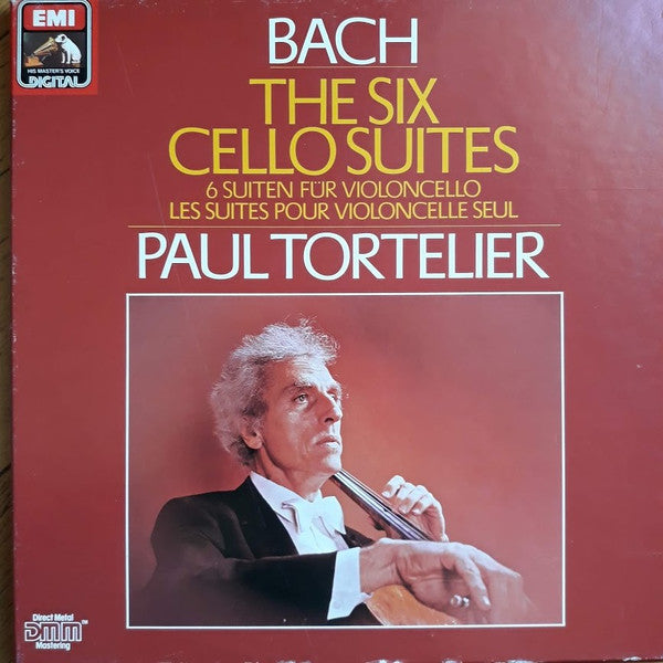 Release: The Six Cello Suites (= 6 Suiten Für Violoncello = Les Suites Pour Violoncelle Seul)-Vinyl, Box Set-Germany-1983-SLS 1077723, SLS 1077723-2284989