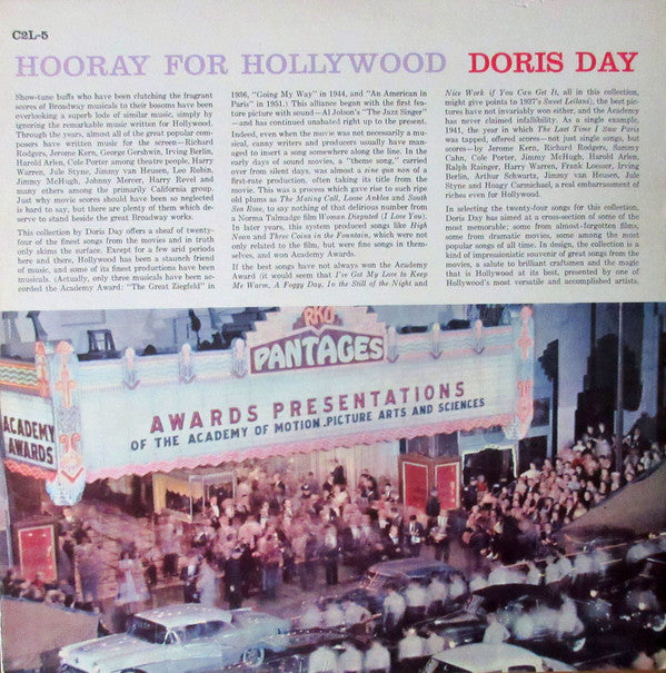 Release: Hooray For Hollywood-Vinyl-US-1958-C2L 5, CL 1128, CL 1129-3343832