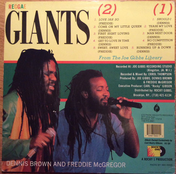 Master Release: Reggae Giants by Dennis Brown