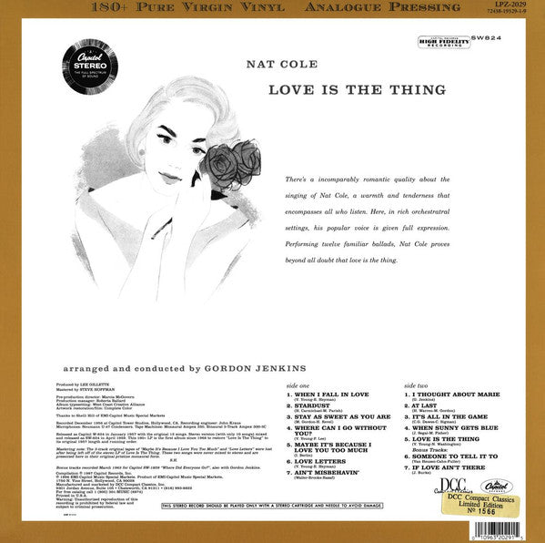 Release: Love Is The Thing-Vinyl-US-1997-LPZ-2029, 72438-19329-1-9-5074121
