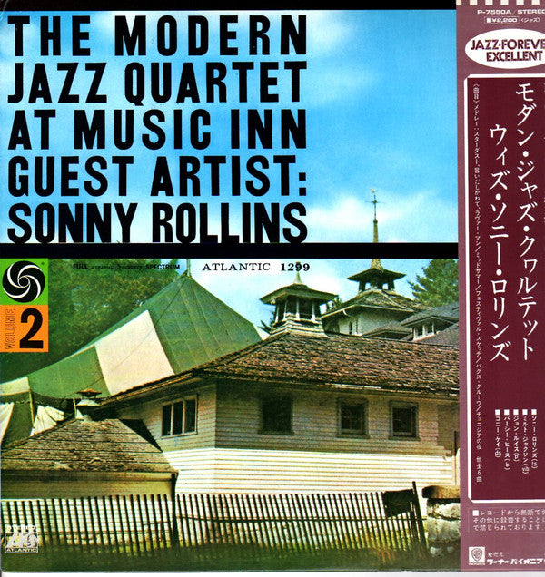 Release: The Modern Jazz Quartet At Music Inn —  Volume 2-Vinyl-Japan-1977-P-7550A-7007270