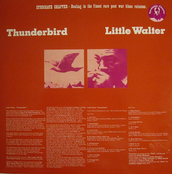 Master Release: Thunderbird by Little Walter