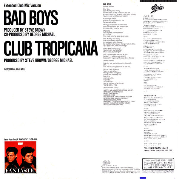 Bad Boys / Club Tropicana