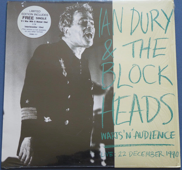 Master Release: Warts 'N' Audience (Live: 22 December 1990) by Ian Dury And The Blockheads