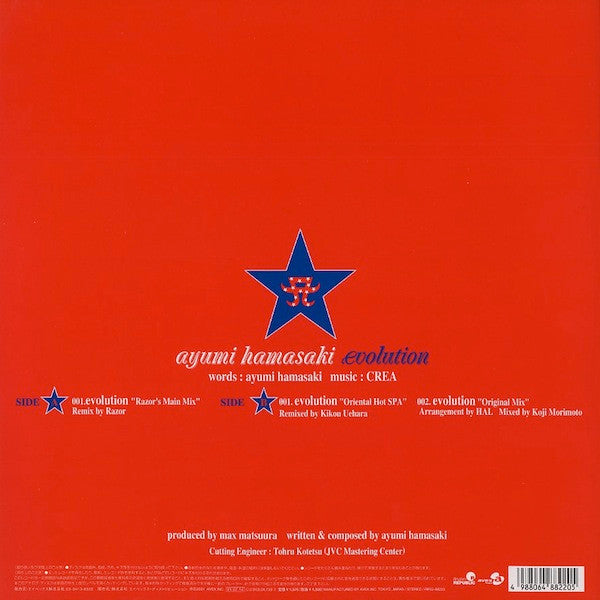 Release: Evolution-Vinyl-Japan-2001-RR12-88220-1855379