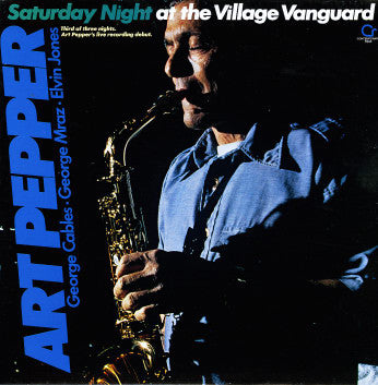 Release: Saturday Night At The Village Vanguard-Vinyl-US-1980-7644-2675885