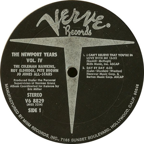 The Newport Years Volume IV