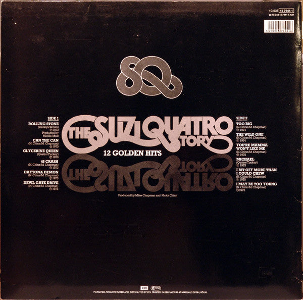 The Suzi Quatro Story - 12 Golden Hits