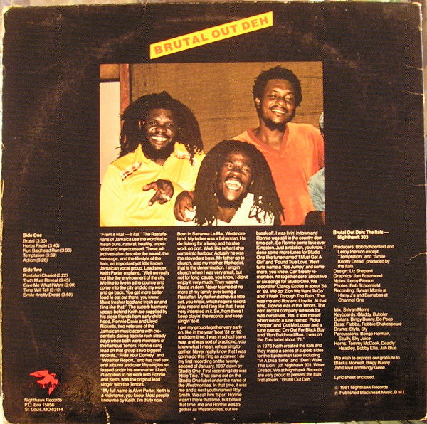 Release: Brutal Out Deh-Vinyl-US-1981-NH-303-1726027