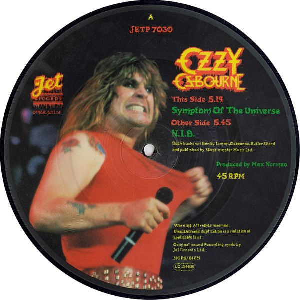 Master Release: Symptom Of The Universe by Ozzy Osbourne