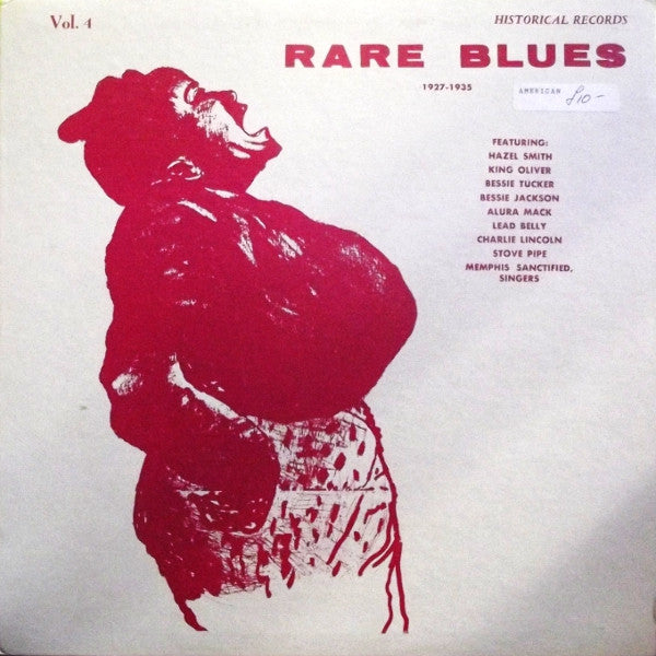Master Release: Rare Blues Vol. 4: 1927-1935 by Various