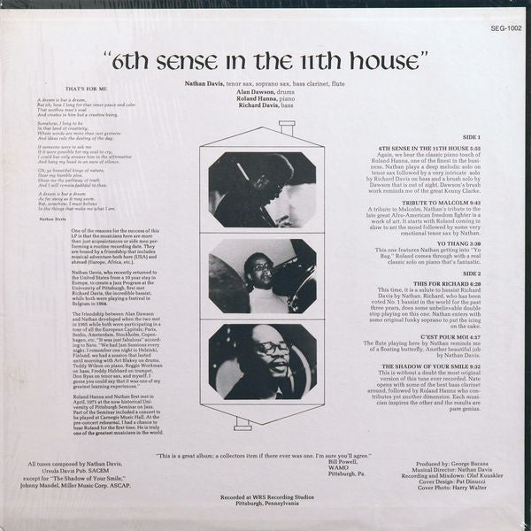Release: 6th Sense In The 11th House-Vinyl-US-1972-SEG-1002-1308747