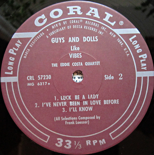 Guys And Dolls Like Vibes