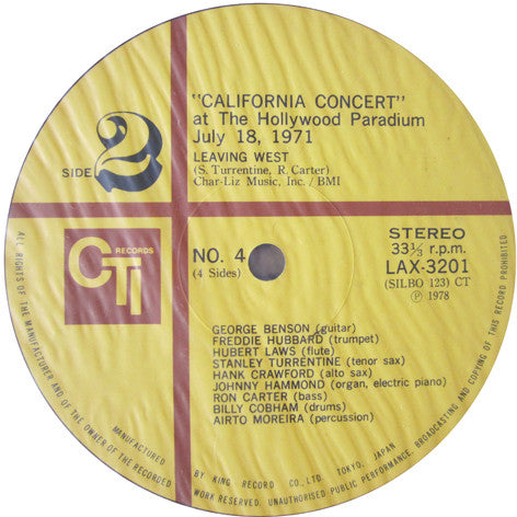 California Concert - The Hollywood Palladium