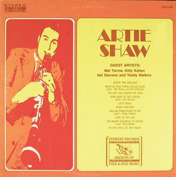 Release: Artie Shaw-Vinyl-US-1972-FS-248-2852341