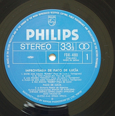 Improvisada De Paco De Lucía