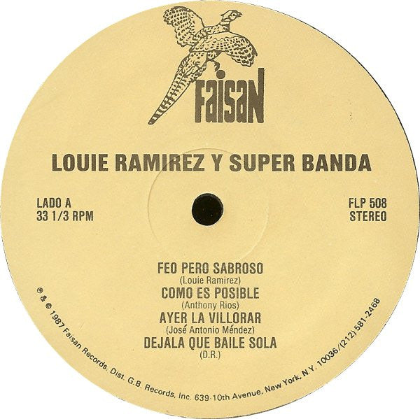Master Release: Louie Ramirez Y Super Banda by Louie Ramirez y la Superbanda