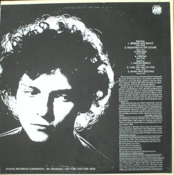 Release: Infinite Search-Vinyl-US-1975-SD 1622-1155451