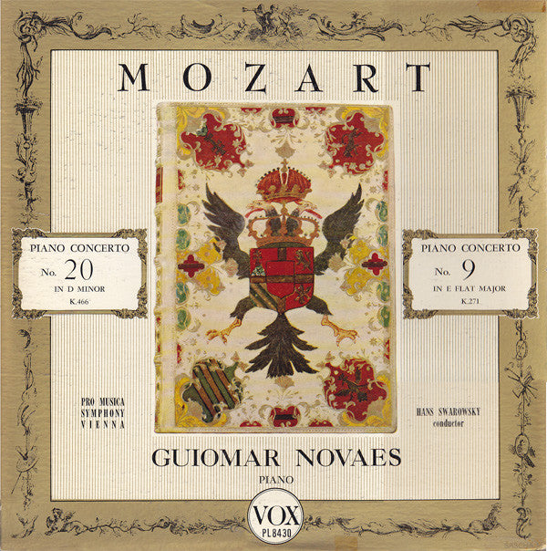 Master Release: Piano Concerto No. 20 In D Minor, K.466 / No.9 In E Flat Major, K.271 by Wolfgang Amadeus Mozart