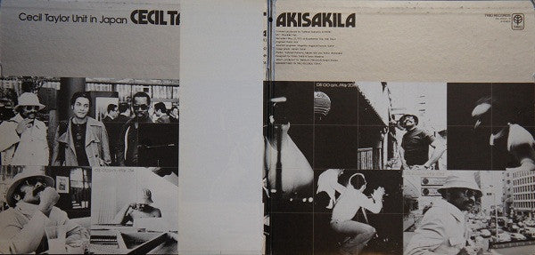 Release: Akisakila - Cecil Taylor Unit In Japan = アキサキラ - セシル・テイラー・ユニット・イン・ジャパン-Vinyl-Japan-1973-PA-3004~5-1202145