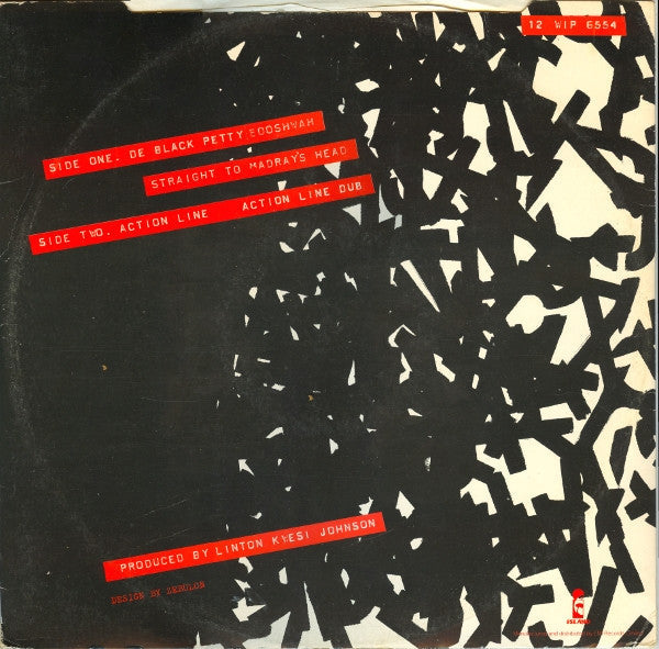 Master Release: Di Black Petty Booshwah by Linton Kwesi Johnson