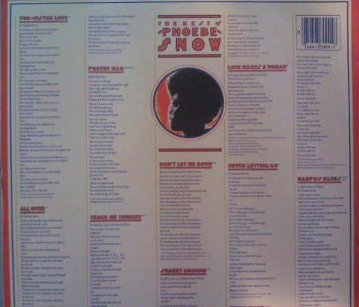 Release: The Best Of Phoebe Snow-Vinyl-US-None-PC 37091-2931916