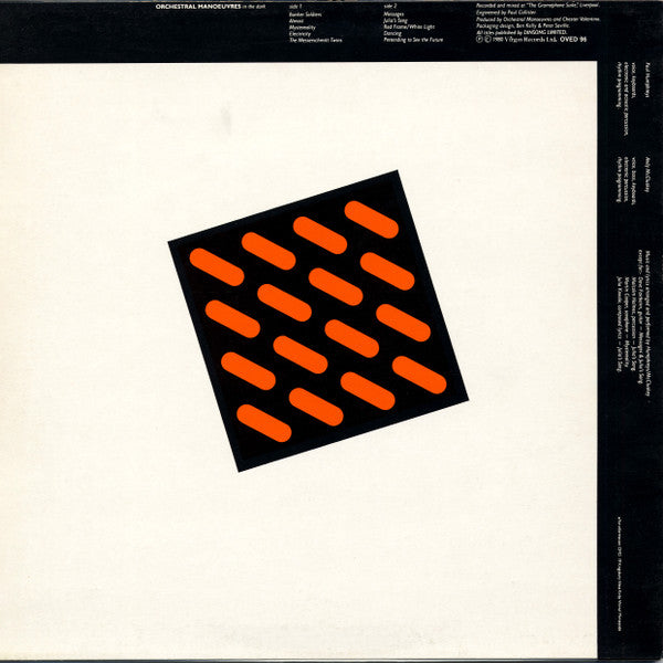 Release: Orchestral Manoeuvres In The Dark-Vinyl-UK-1984-OVED 96-27282