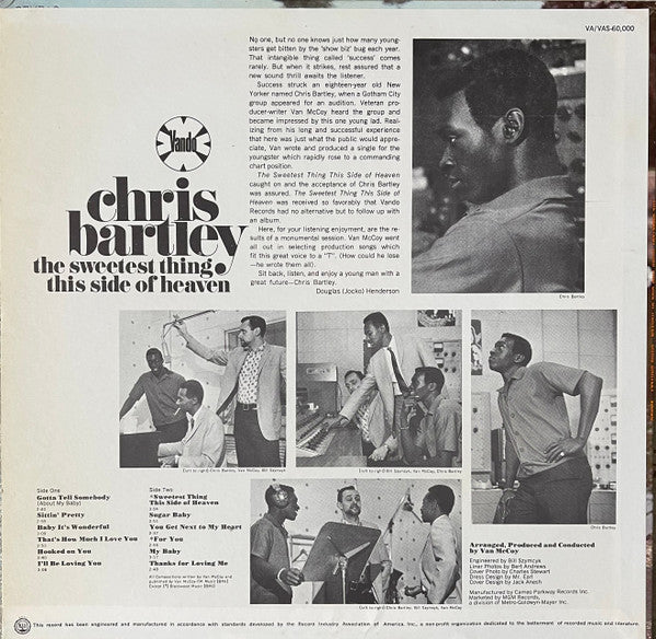 Release: The Sweetest Thing This Side Of Heaven-Vinyl-US-1967-VA-60,000-22765772