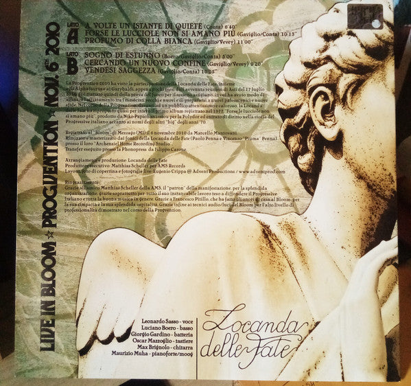Release: Live In Bloom ✩ Progvention ✩ Nov. 6th 2010-Vinyl-Italy-2012-AMS LP 46-12346044