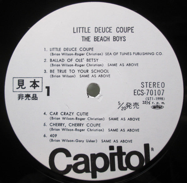 Release: Little Deuce Coupe-Vinyl-Japan-1977-ECS-70107-11271023