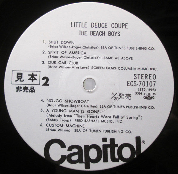 Release: Little Deuce Coupe-Vinyl-Japan-1977-ECS-70107-11271023