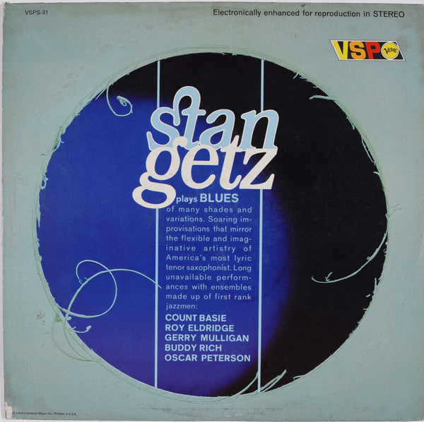 Release: Stan Getz Blues-Vinyl-US-1966-VSPS-31-22487981