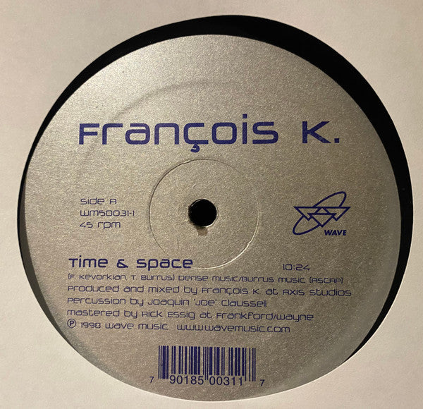 Master Release: Time And Space by François Kevorkian