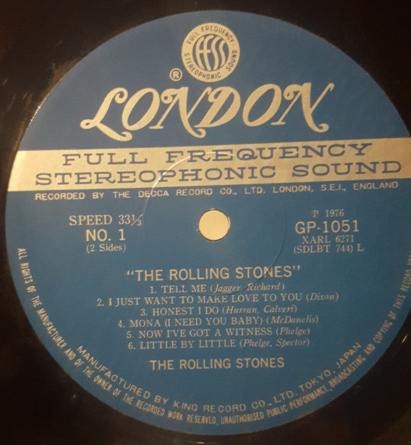 Release: The Rolling Stones-Vinyl-Japan-1976-GP 1051-12842868