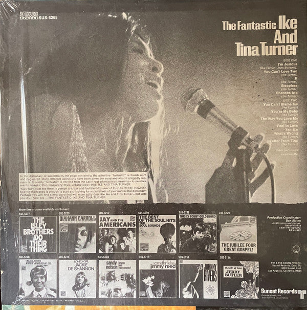 Release: The Fantastic Ike & Tina Turner-Vinyl-US-1969-SUS-5265-20506690