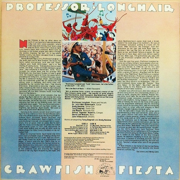 Master Release: Crawfish Fiesta by Professor Longhair